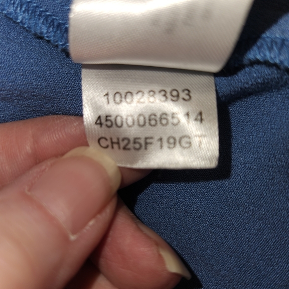 Ariat Tribal Tunic Size S Blue Embroidery & Beading High Low Peasant Bohemian - Picture 13 of 15